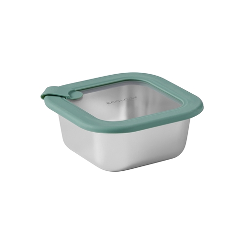 Ecology Store Stainless Steel Square Container 420ml
