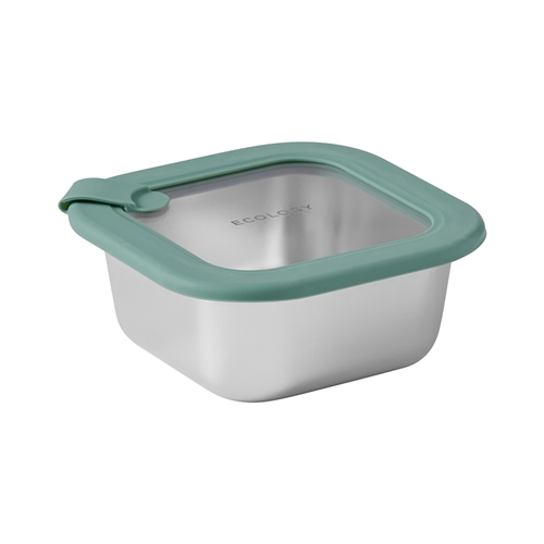 Ecology Store Stainless Steel Square Container 580ml