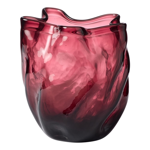 Ecology Tulip Vase 17cm Elderberry