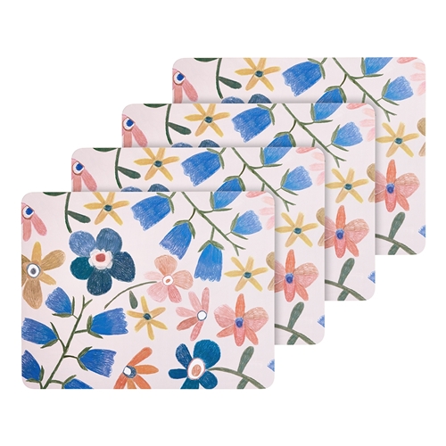 Ecology Fan Flower Set of 4 Placemats
