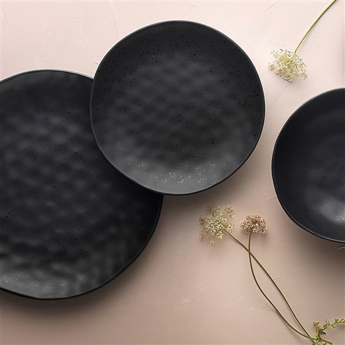 Ecology Speckle Bowl Ebony 18cm