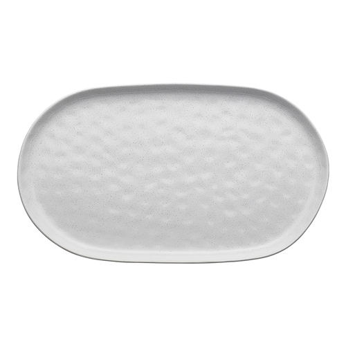Speckle Oval Serving Serving Platter Milk