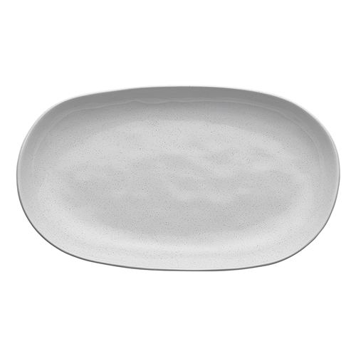 Speckle Large Shallow Bowl Milk