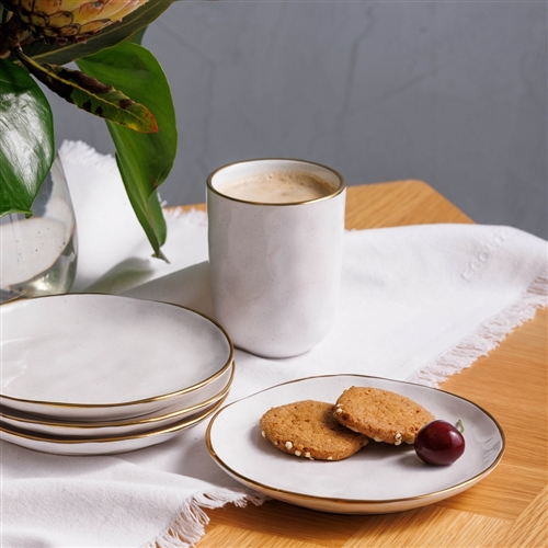 Speckle S4 Cake Pl Milk/Gold