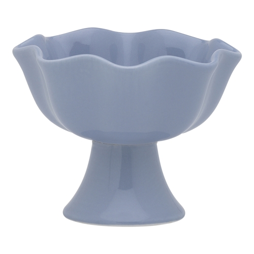 Ecology Ruffle Set of 4 Footed Bowls 12cm