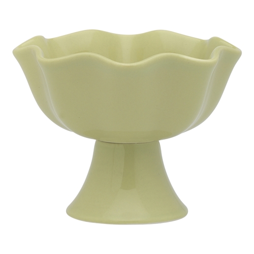 Ecology Ruffle Set of 4 Footed Bowls 12cm