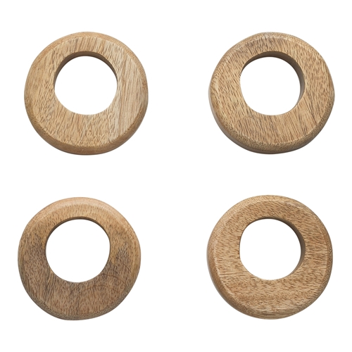 Ecology Drift Set of 4 Napkin Rings 8cm