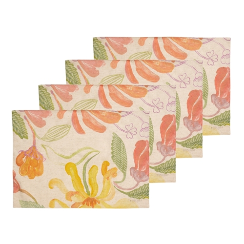 Ecology Midsummer Set of 4 Placemats 