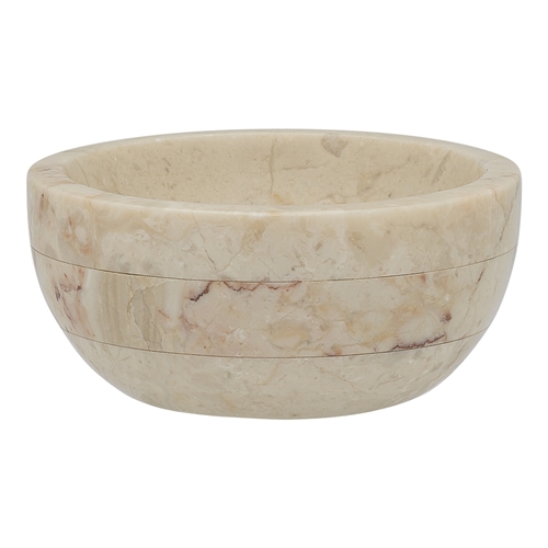 Ecology Earth Round Bowl 9cm Pink Lagoon Marble