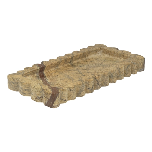 Ecology Artifact Scallop Marble Tray