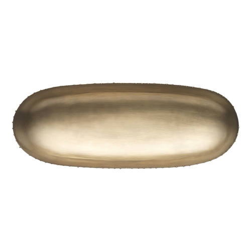 Ecology Ingot Shallow Oval Bowl 49cm Gold