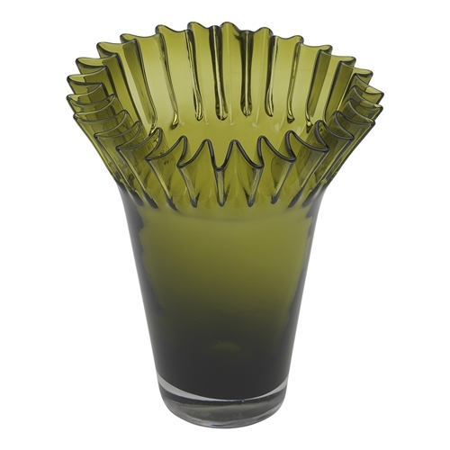 Ecology Tousle Fluted Vase 29cm Meadow