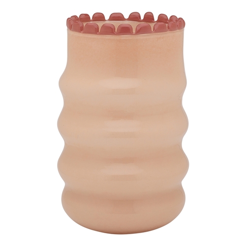 Ecology Tousle Frill Vase 33cm Dawn