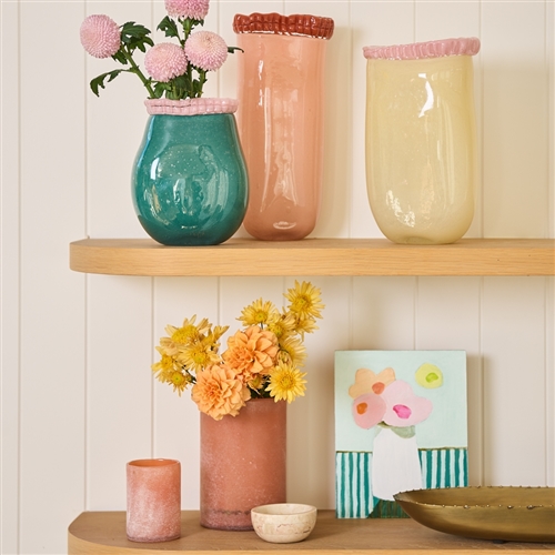 Ecology Tousle Picket Vase 28cm Citrus