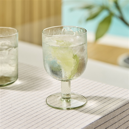 Ecology Equinox Set of 4 Goblet Sea Mist 300ml