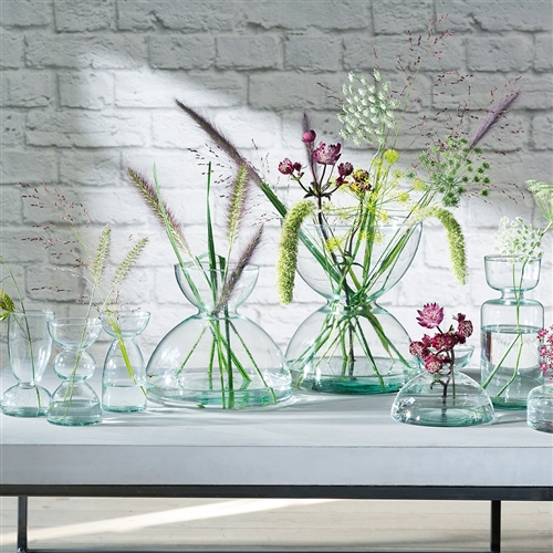 LSA Canopy Vase H18cm Clear