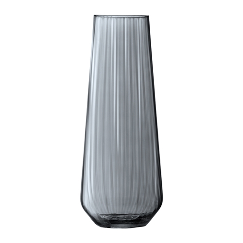 LSA Zinc Vase Sheer Zinc 36cm