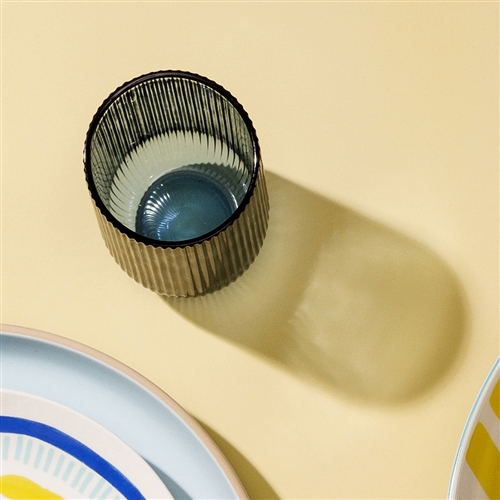 Porto Brittany Set of 4 Tumblers 230ml Bleu