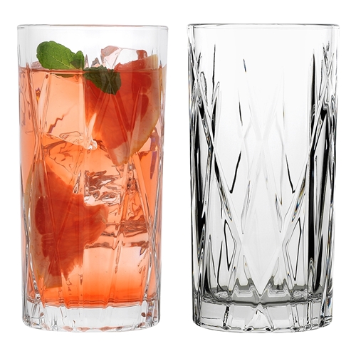 Porto Riley Set of 6 Hi Ball Tumblers 350ml