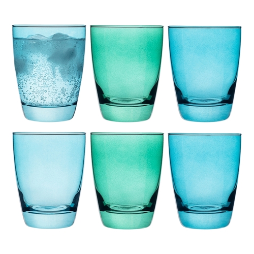 Porto Estelle Tumbler Set of 6 300ml Green