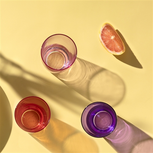 Porto Estelle Tumbler Set of 6 300ml Pink