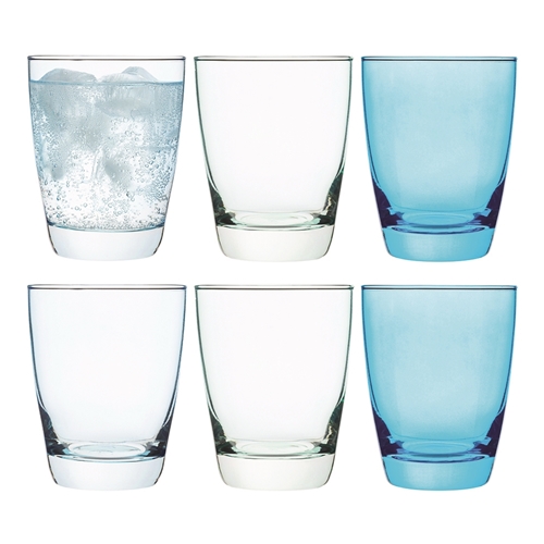 Porto Estelle Tumbler Set of 6 300ml Blue