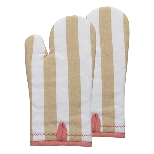 Porto Lola Set of 2 Oven Gloves Almond
