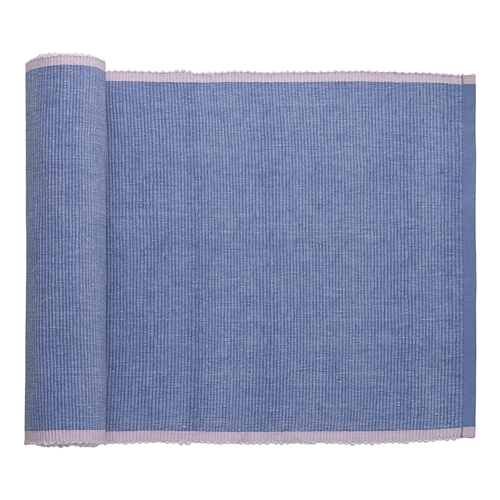 Porto Lola Ribbed Table Runner 33x180cm Lilac