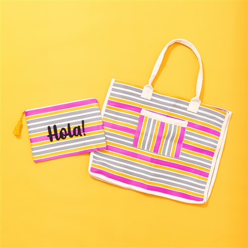 Porto Sol Tote Bag 47cm Punch