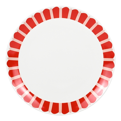 Porto Night Before Dinner Plate 27cm Red