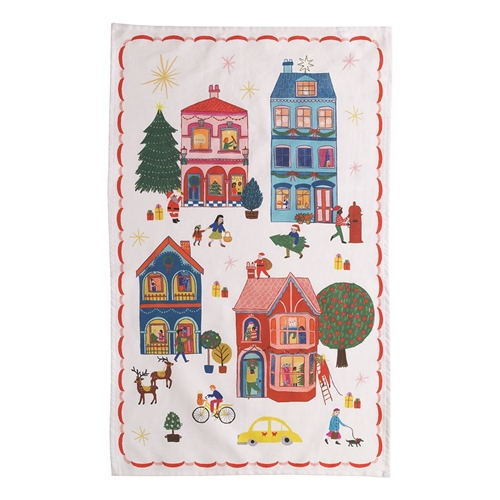 Porto Night Before Set of 2 Tea Towels