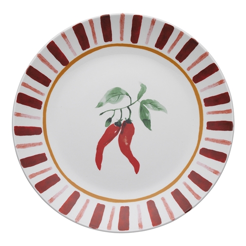 Porto Cucina Round Platter 30cm Chilli
