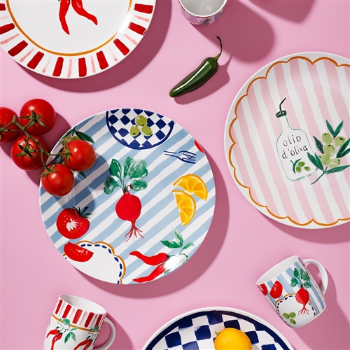 Porto Cucina Round Platter 30cm Fiesta