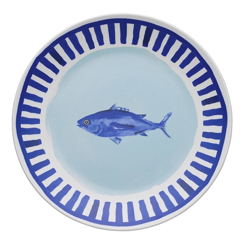 Porto Riviera Round Platter 30cm Fish