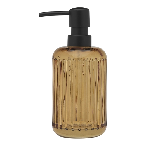 Porto Ellis Glass Soap Dispene Amber