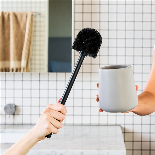 Porto Hudson Toilet Brush Holder Grey