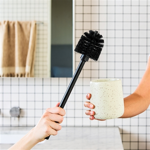 Perry Toilet Brush Holder Oat