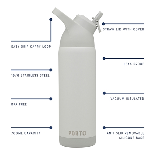 Atlas Water Bottle 709ml Cloud