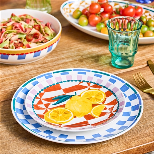 Valentina SidePl 20cm Lemon