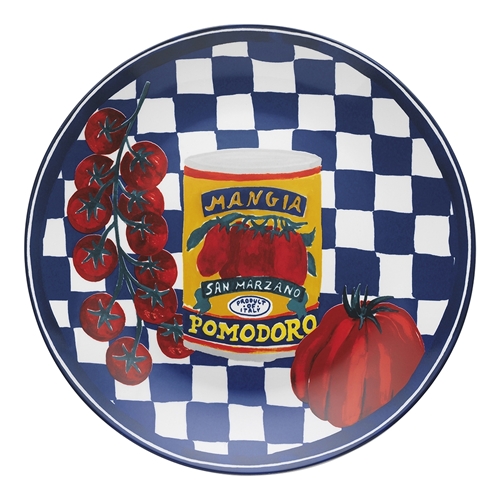 Valentina Rnd Platter Tomato