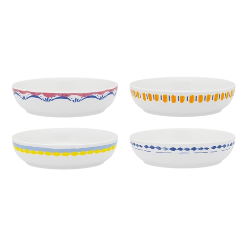Positano S4 Dinner Bowls Mix