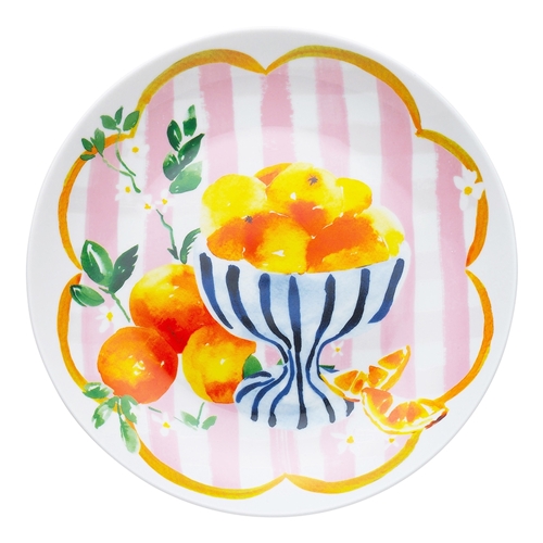 Positano Rnd Serve Plate Fruit