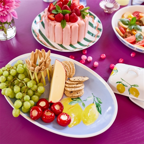 Limone Oval Platter 40cm