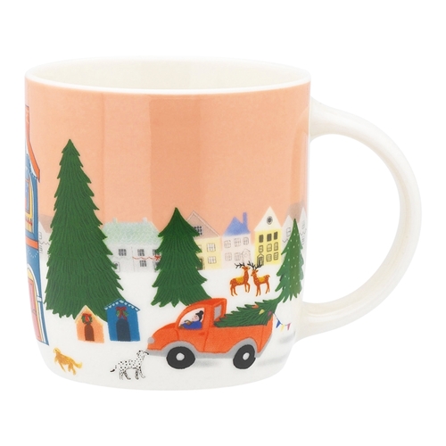 Night Before Mug Red Truck