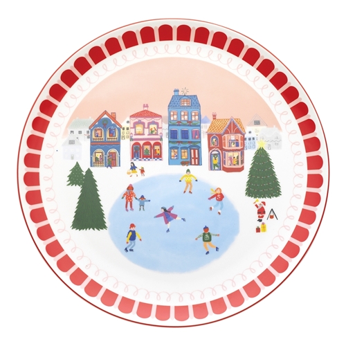 Night Before Rnd Serve Plate