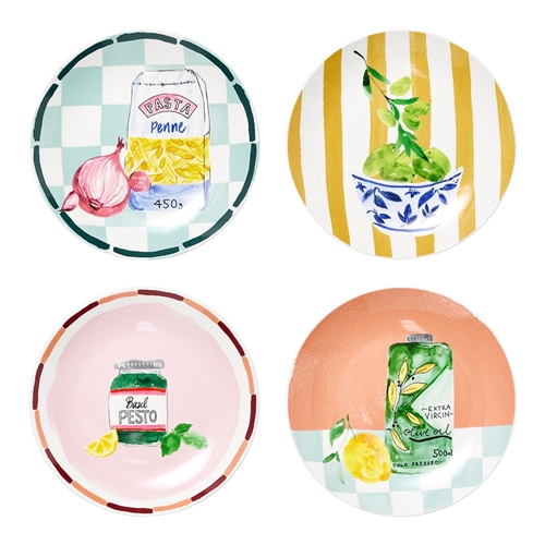 Valentina S4 Side Plates Asst