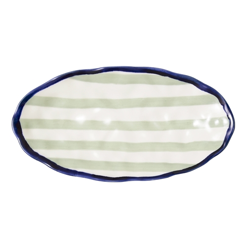 Sable Oval Platter 31cm Sage