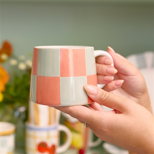 Carnevale Mug 320ml Checkers