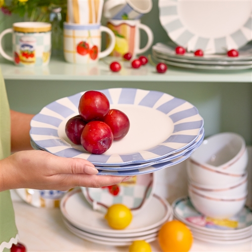 Emery S4 Dinner Plates Sky