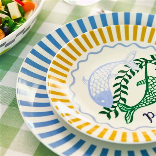 Porto Nautilus Side Plate 20cm Pesce
